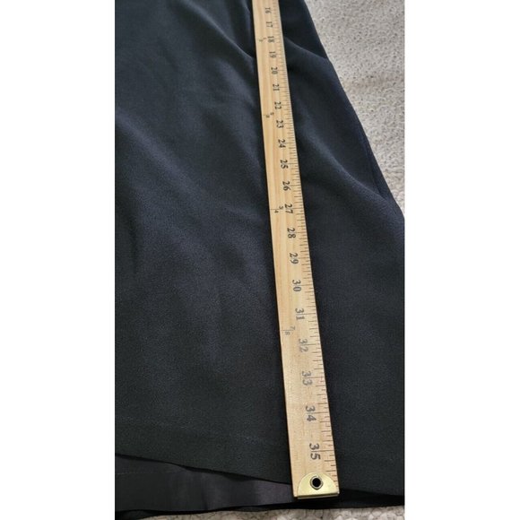 Lynn Lugo Women's Dress Cut Out Waist High Neck Sleeveless Black Size P - Picture 9 of 13